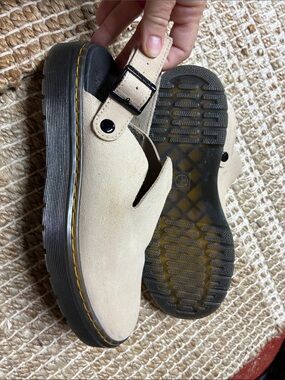 Dr. Martin suede slingback. Worn once. Size Men’s 9.